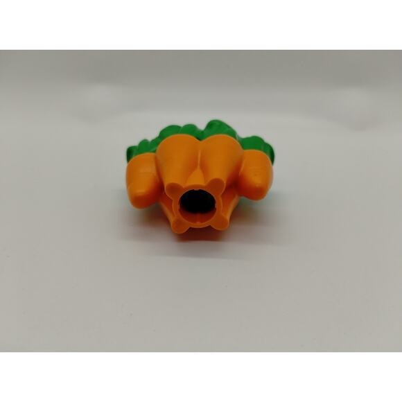 LEGO Duplo BUNCH OF CARROTS VEGETABLE Farm Food for Grocery Shop Town House #1 - Picture 4 of 4